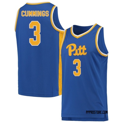 Men's Brandin Cummings Pittsburgh Panthers Replica Pitt Basketball Jersey - Royal