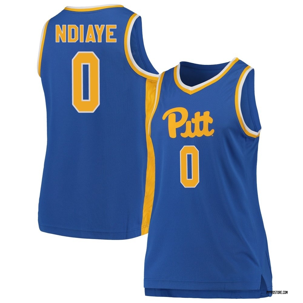 Women's Amdy Ndiaye Pittsburgh Panthers Replica Pitt Basketball Jersey - Royal