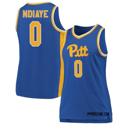 Women's Amdy Ndiaye Pittsburgh Panthers Replica Pitt Basketball Jersey - Royal