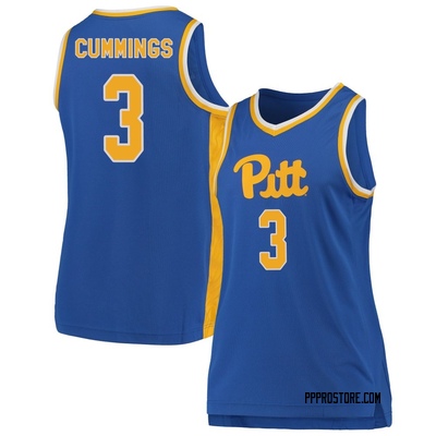Women's Brandin Cummings Pittsburgh Panthers Replica Pitt Basketball Jersey - Royal