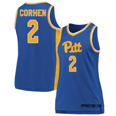 Women's Cameron Corhen Pittsburgh Panthers Replica Pitt Basketball Jersey - Royal