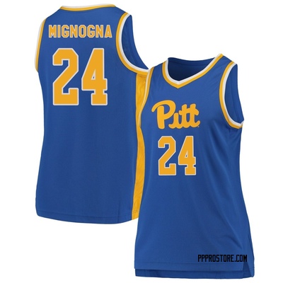 Women's Liam Mignogna Pittsburgh Panthers Replica Pitt Basketball Jersey - Royal