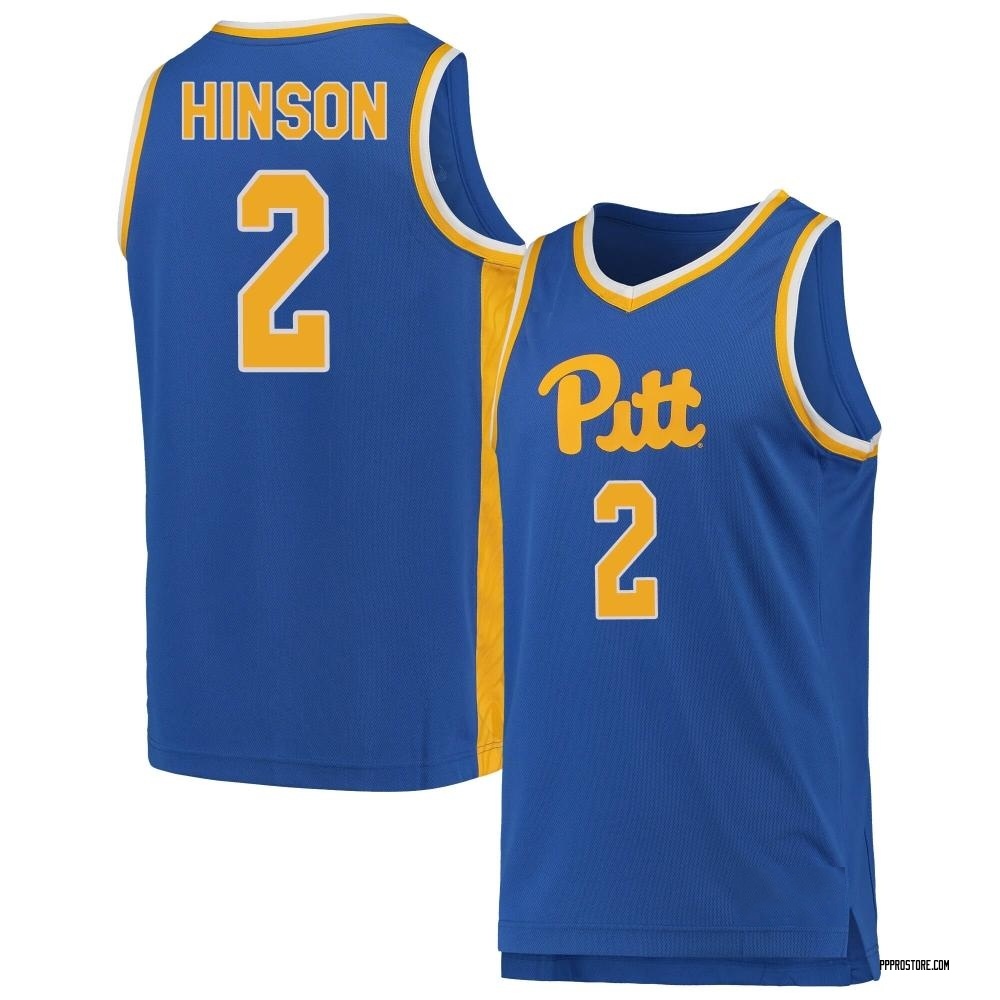Youth Blake Hinson Pittsburgh Panthers Replica Pitt Basketball Jersey - Royal