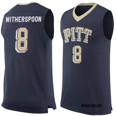 Youth Omari Witherspoon Pittsburgh Panthers Replica Pitt Basketball Jersey - Navy