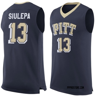 Youth Roman Siulepa Pittsburgh Panthers Replica Pitt Basketball Jersey - Navy